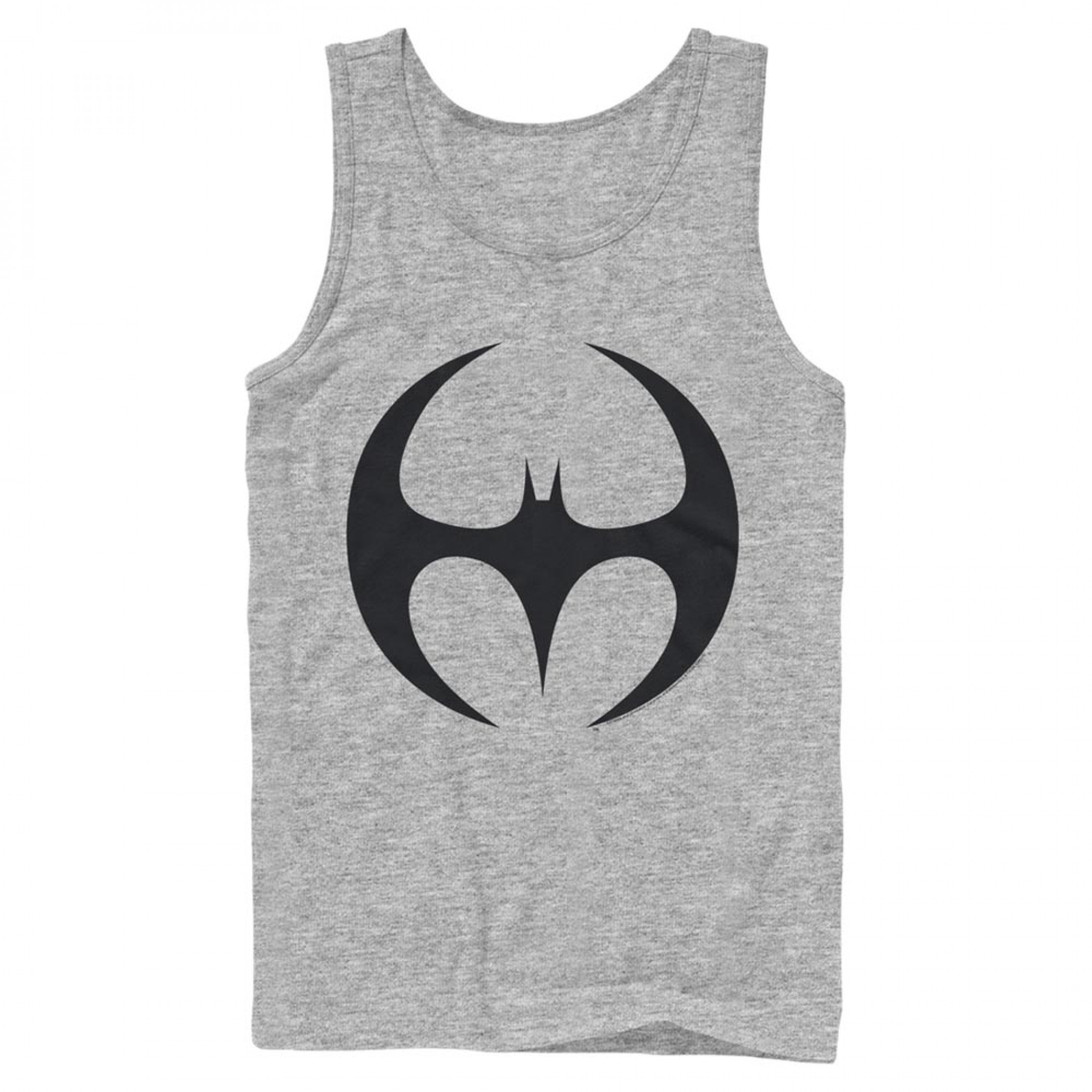 Batman Knightfall Logo Grey Men's Tank